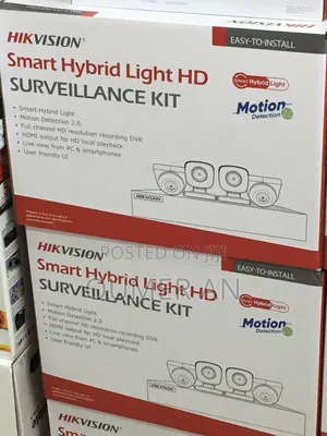 4 CH Smart Hybrid Light HD Surveillance Kit