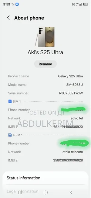 Samsung Galaxy S25 Ultra 256 GB Gray