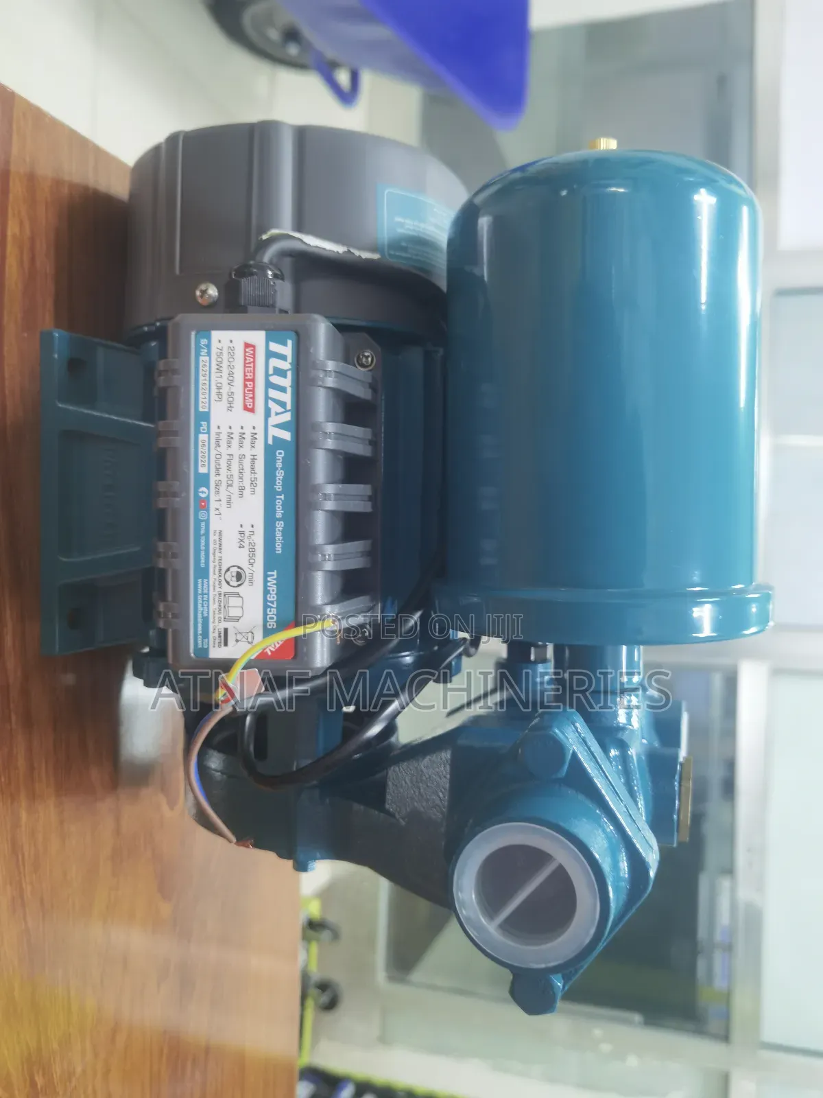Water Pump With Booster