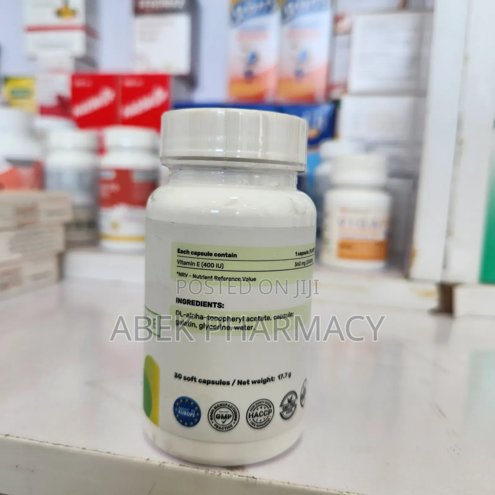 Euroxin E-Vit Vitamin E 400IU