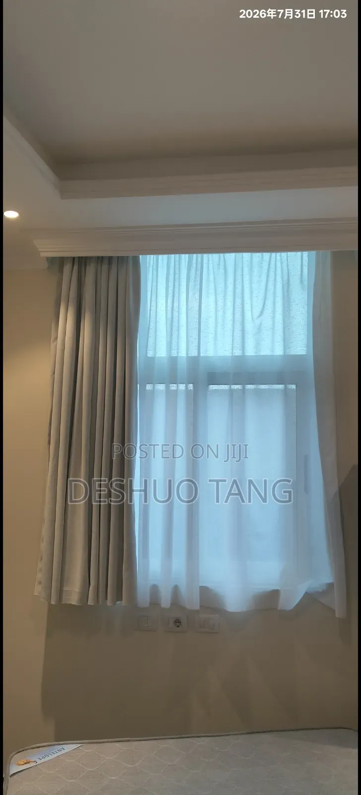 Soundproof and Light-Blocking Curtains and Curtain Rods