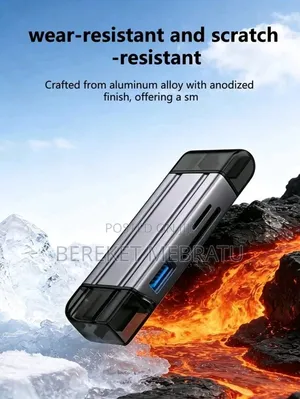 High-Speed Dual Interface, USB-A & Type-C, Multi-Function SD/TF