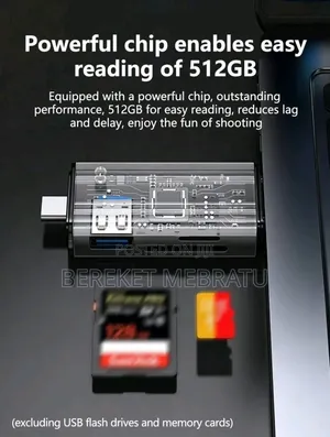 High-Speed Dual Interface, USB-A & Type-C, Multi-Function SD/TF