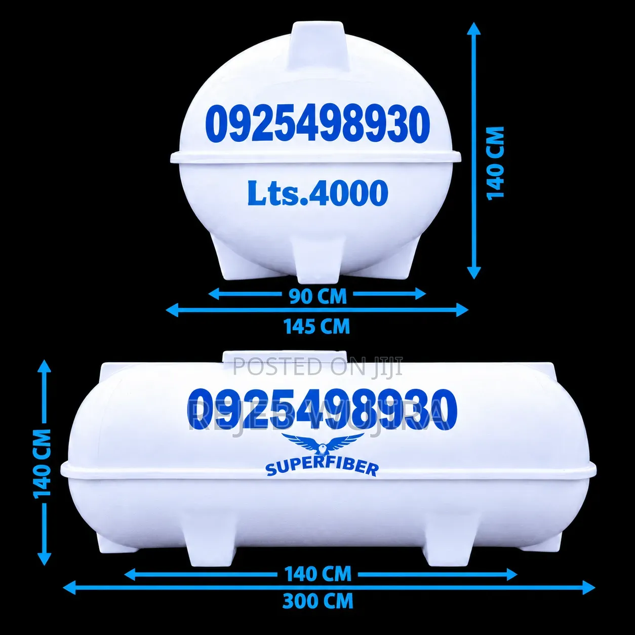 Super Fiber Glass Water Tanker