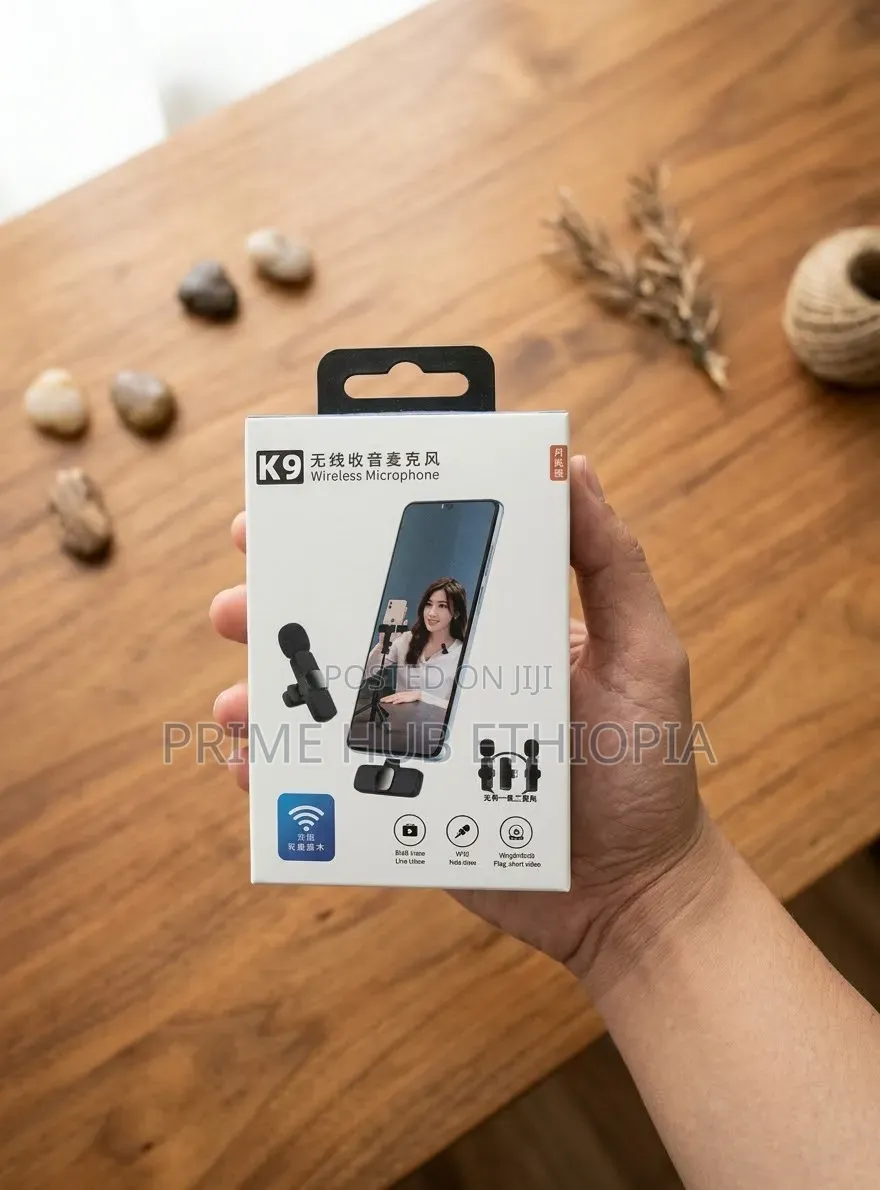 K9 Wireless Lavalier Microphone