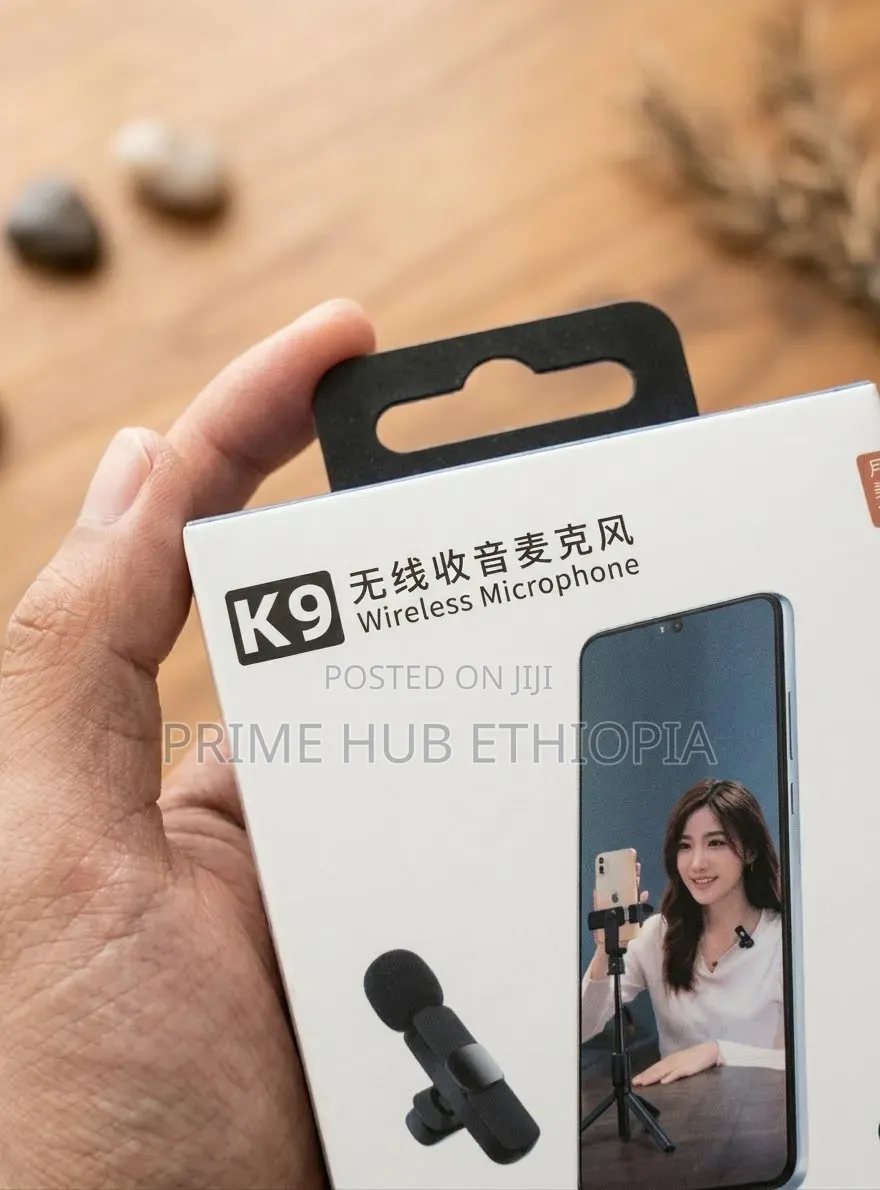 K9 Wireless Lavalier Microphone