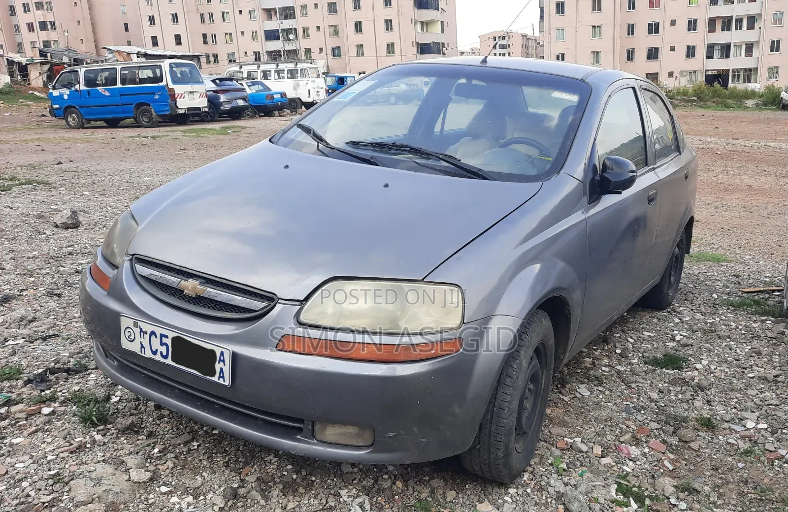 Chevrolet Aveo 2004 Silver