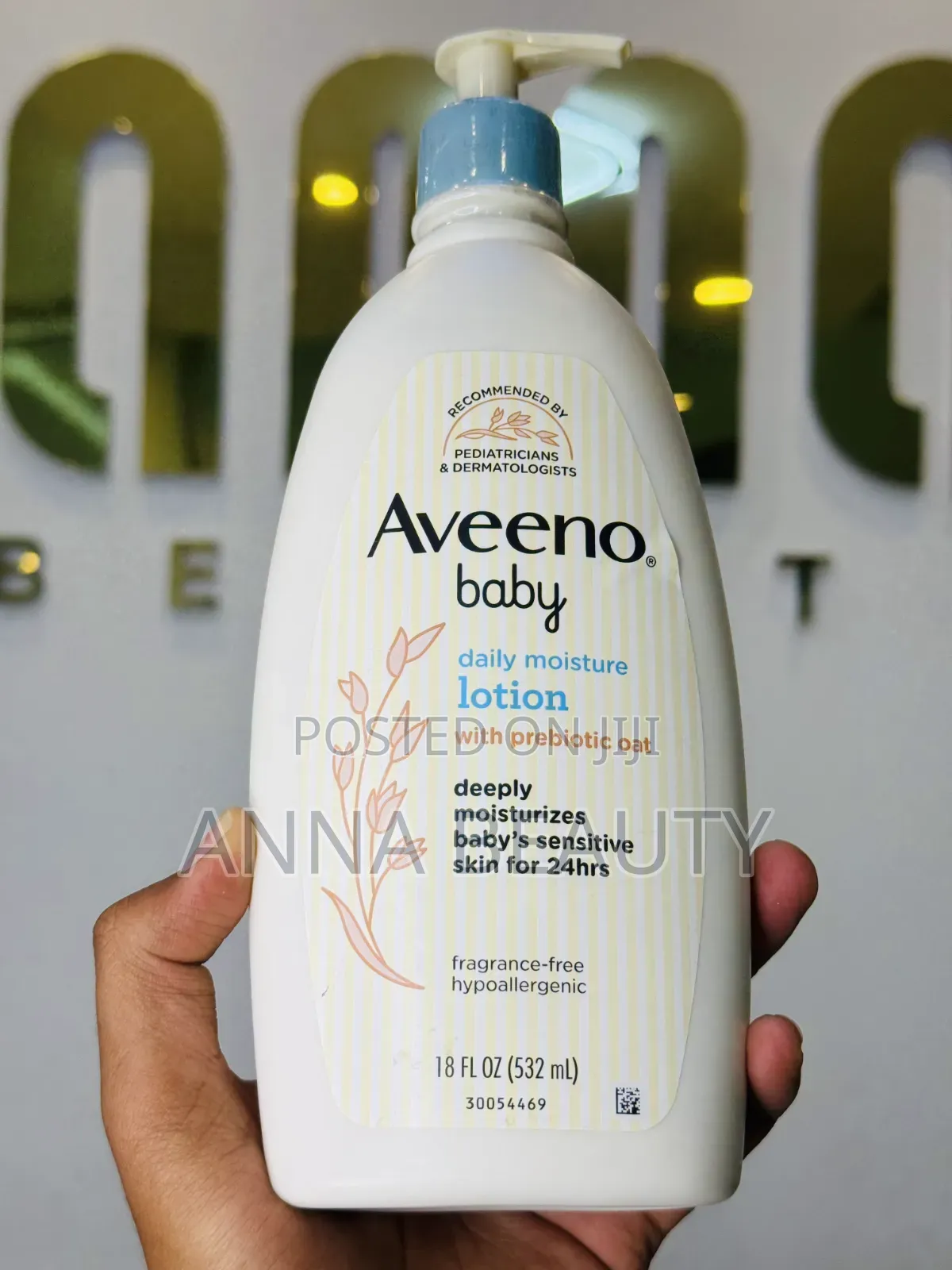 Aveeno Baby Hypoallergenic Moisture Cream (18 Fl Oz)