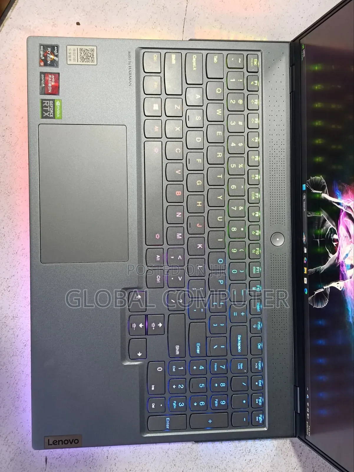 New Laptop Lenovo Legion 9 32GB AMD Ryzen 9 SSD 32GB