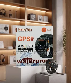 HAINO TEKO GPS-1 SMARTWATCH Germany አዲስ ኦርጅናል ስማርት ሰዓት