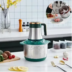 6 Sharp Blades and a Safety Fuse. It Is Ideal for Mincing Meat,
