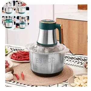 6 Sharp Blades and a Safety Fuse. It Is Ideal for Mincing Meat,