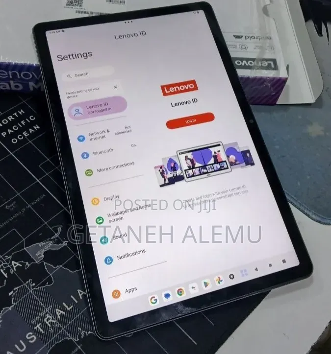 New Lenovo Tab M10 128 GB Black