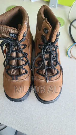 ሴፍቲ ጫማ Safety Shoes | Safety Behua | 8 Inche Browen