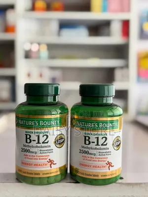 Nature's Bounty Quick Dissolve Vitamin B-12 2500mcg (300 Tablets)