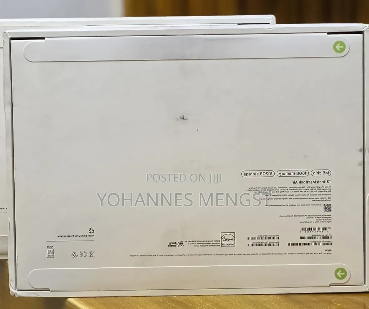 New Laptop Apple MacBook Air 2026 M5 16GB Apple M5 SSD 512GB