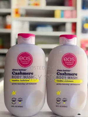 EOS Shea Better Cashmere Body Wash - Vanilla Cashmere (473ml)
