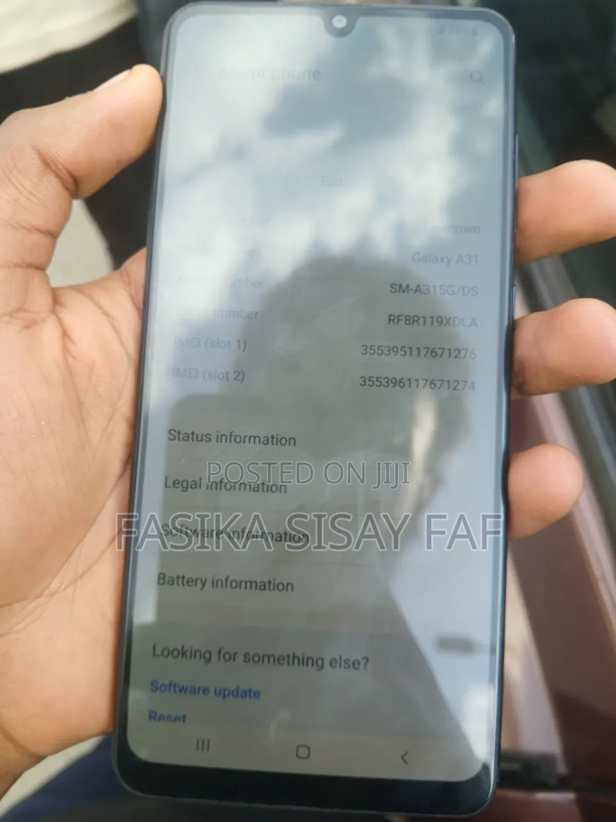 Samsung Galaxy A31 128 GB Gray