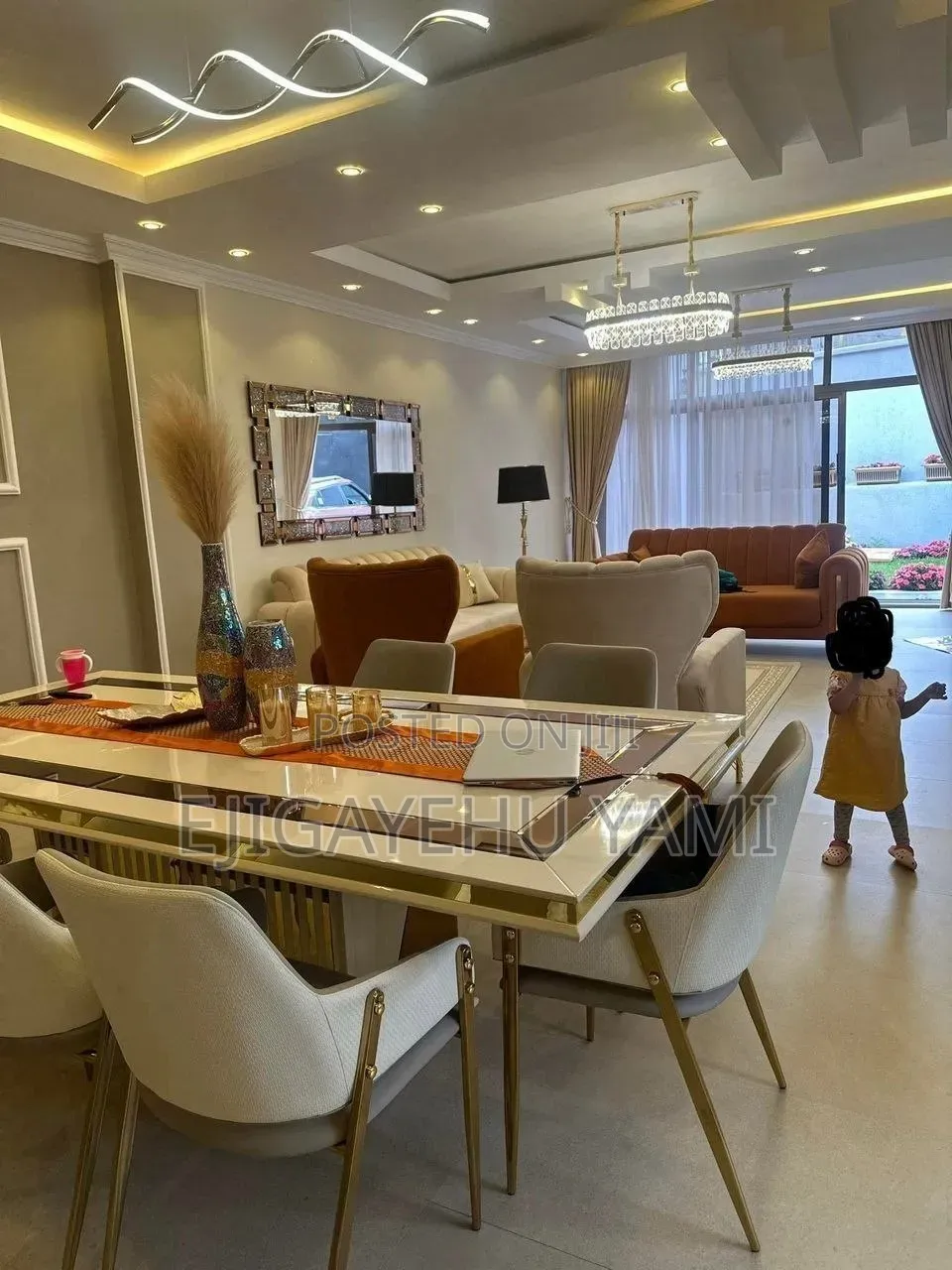 Furnished 4bdrm Duplex in B+G+1, Bole for sale