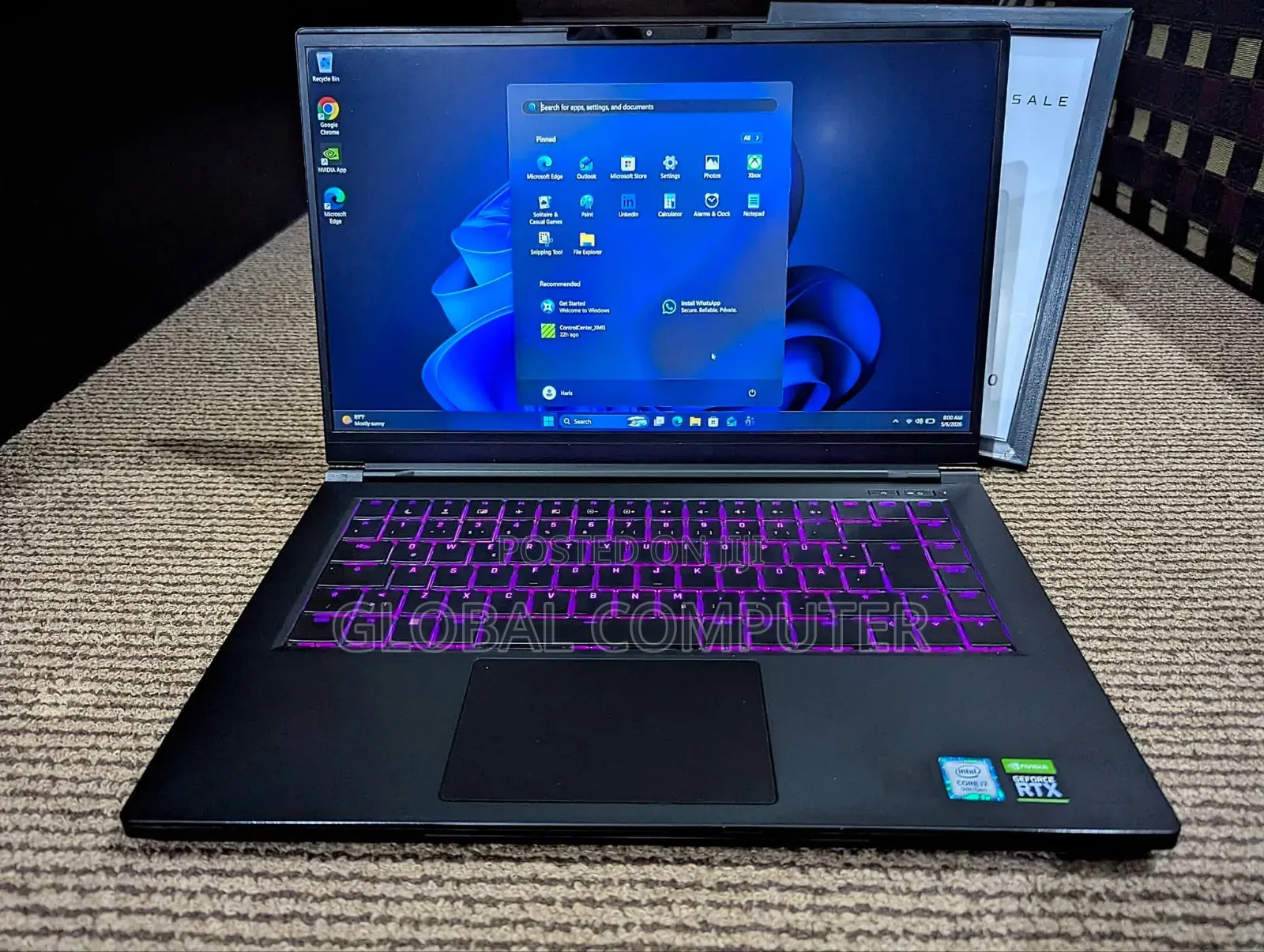 Laptop MSI Katana GF76 16GB Intel Core i7 SSD 512GB