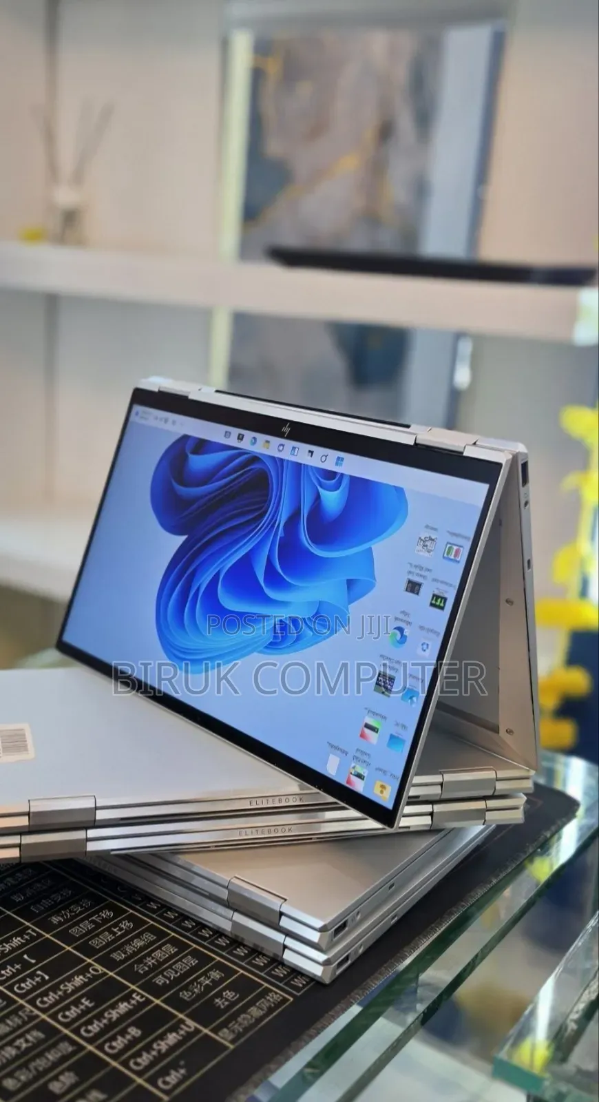New Laptop HP EliteBook x360 1030 G8 16GB Intel Core i7 SSD 512GB