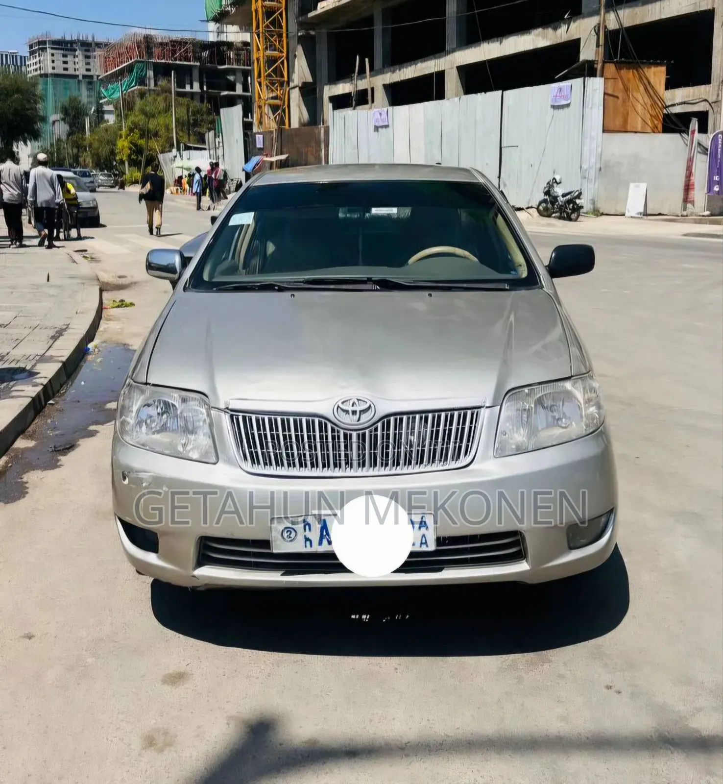 Toyota Corolla 2005 Gold