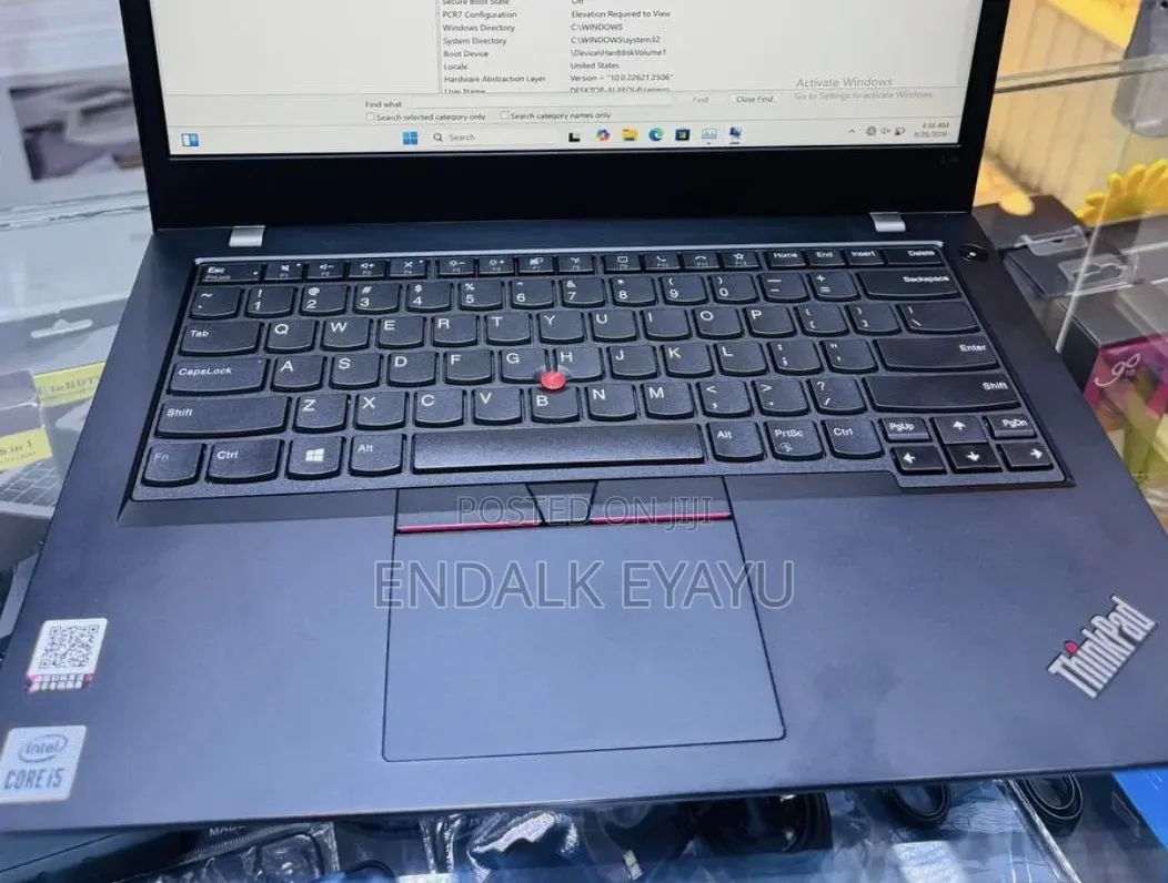 New Laptop Lenovo L14 G1 8GB Intel Core i5 SSD 256GB