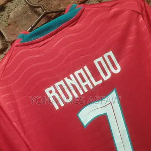 Portugal 2026 Puma Home Kit #7 Cristiano Ronaldo