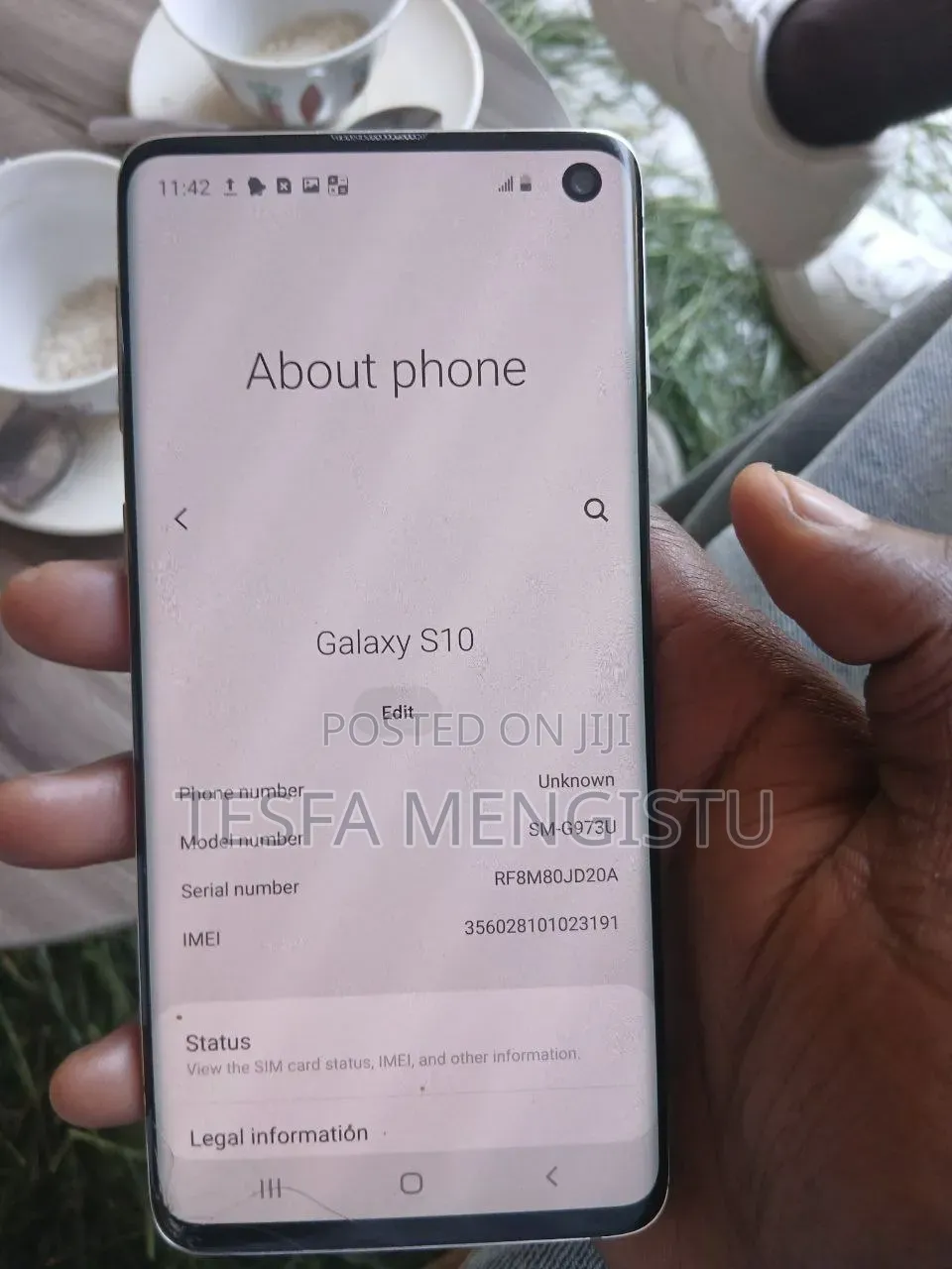 Samsung Galaxy S10 128 GB White