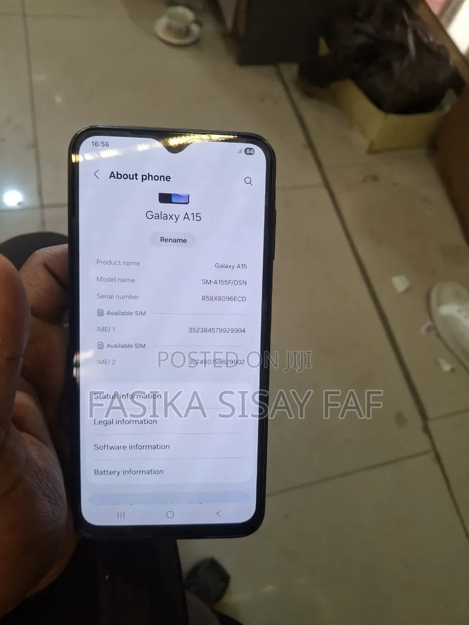 Samsung Galaxy A15 256 GB Blue