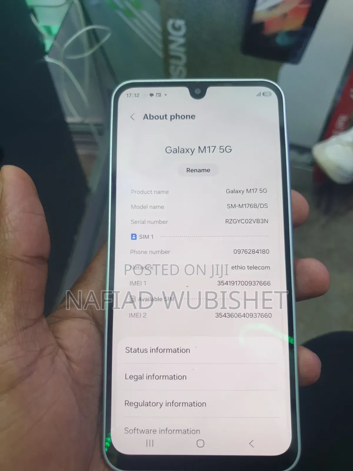 Samsung Galaxy A17 128 GB Silver