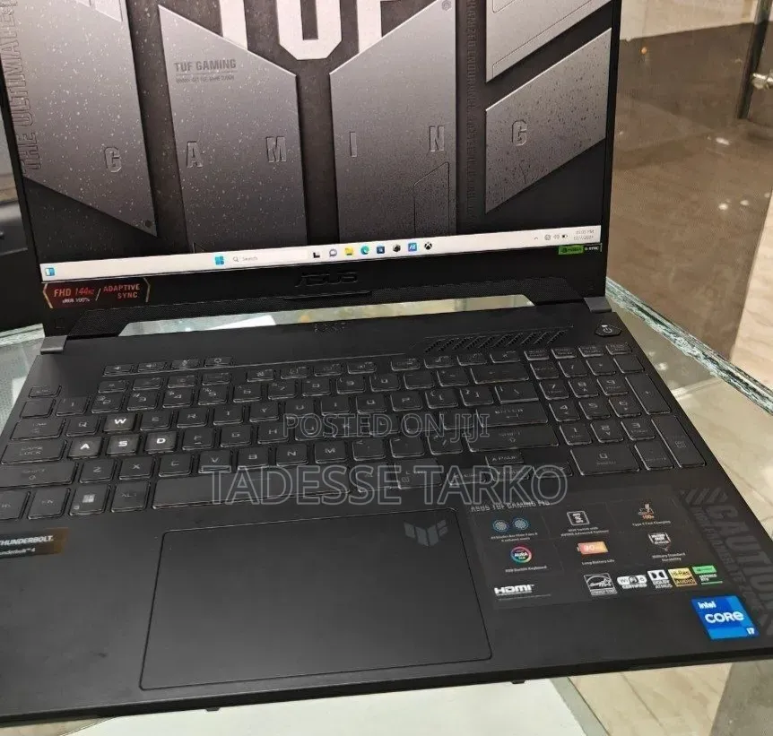 New Laptop Asus TUF Dash F15 16GB Intel Core i7 SSD 512GB