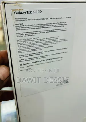 New Samsung Galaxy Tab S10 FE+ 128 GB