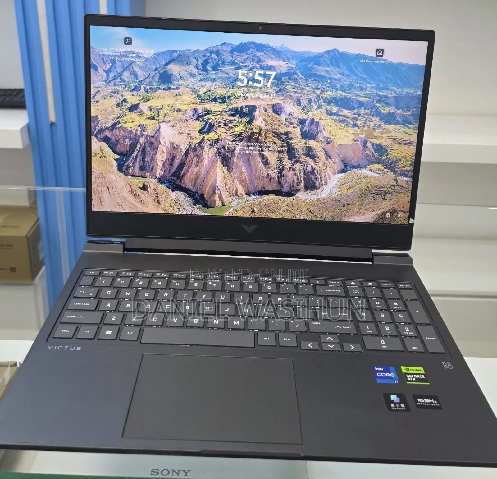 New Laptop HP Victus 16 16GB Intel Core i7 SSD 1T