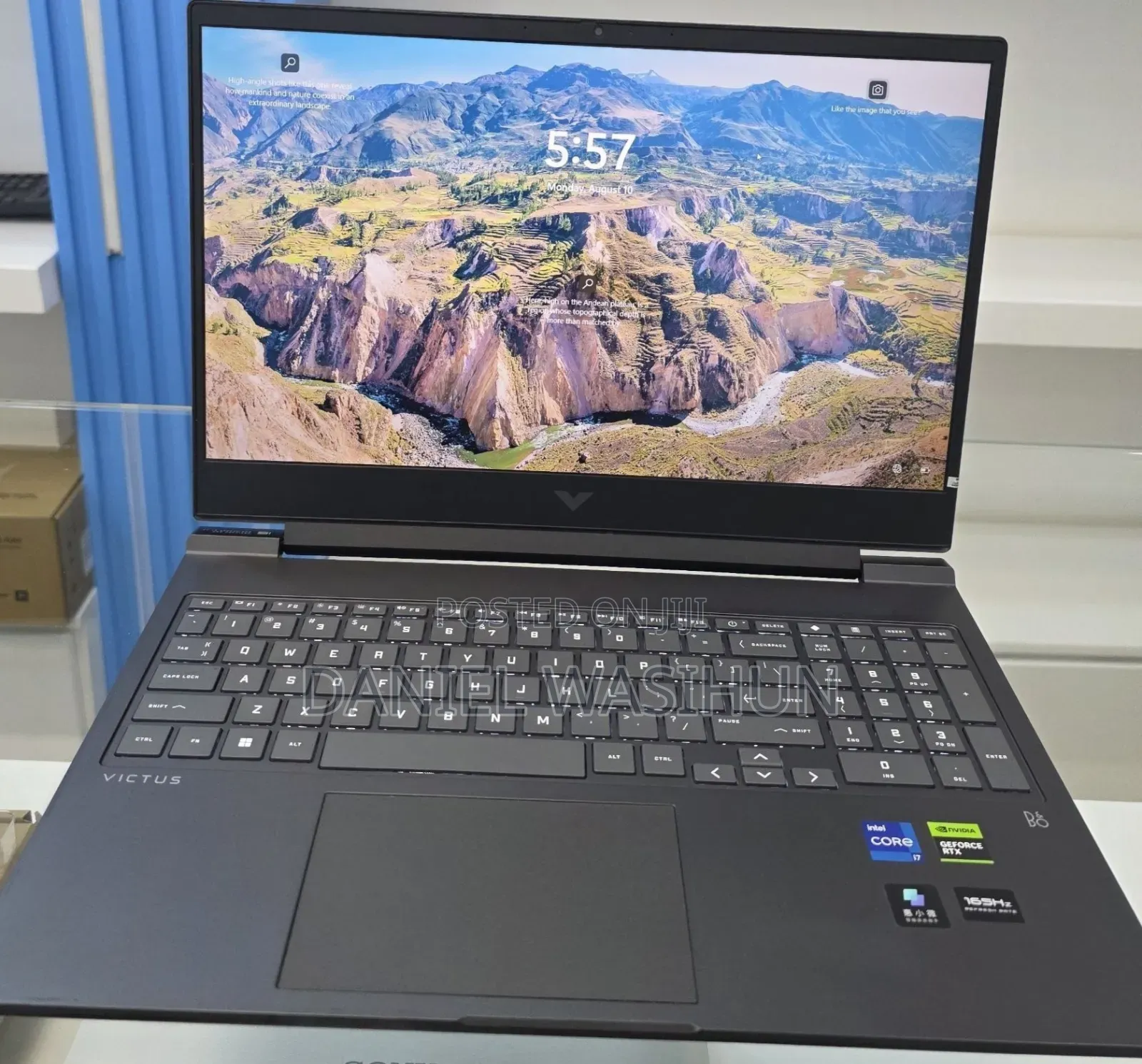 New Laptop HP Victus 16 16GB Intel Core i7 SSD 1T