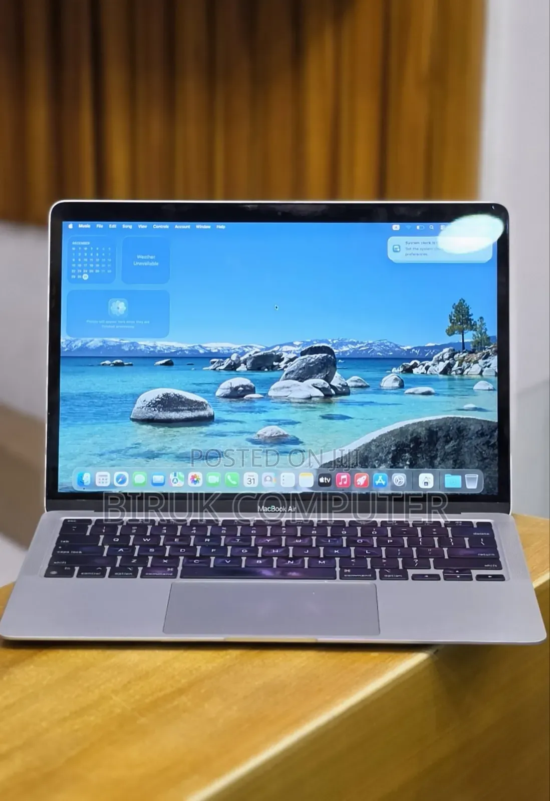 New Laptop Apple MacBook Air 2020 M1 8GB Apple M1 SSD 256GB