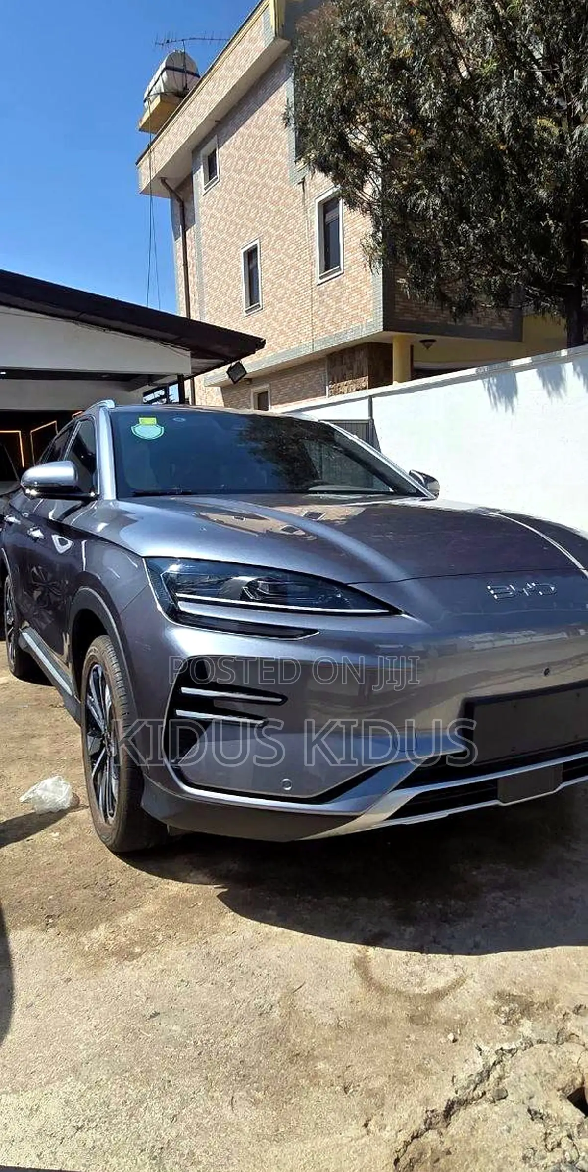 New BYD Song Plus 2024 Gray