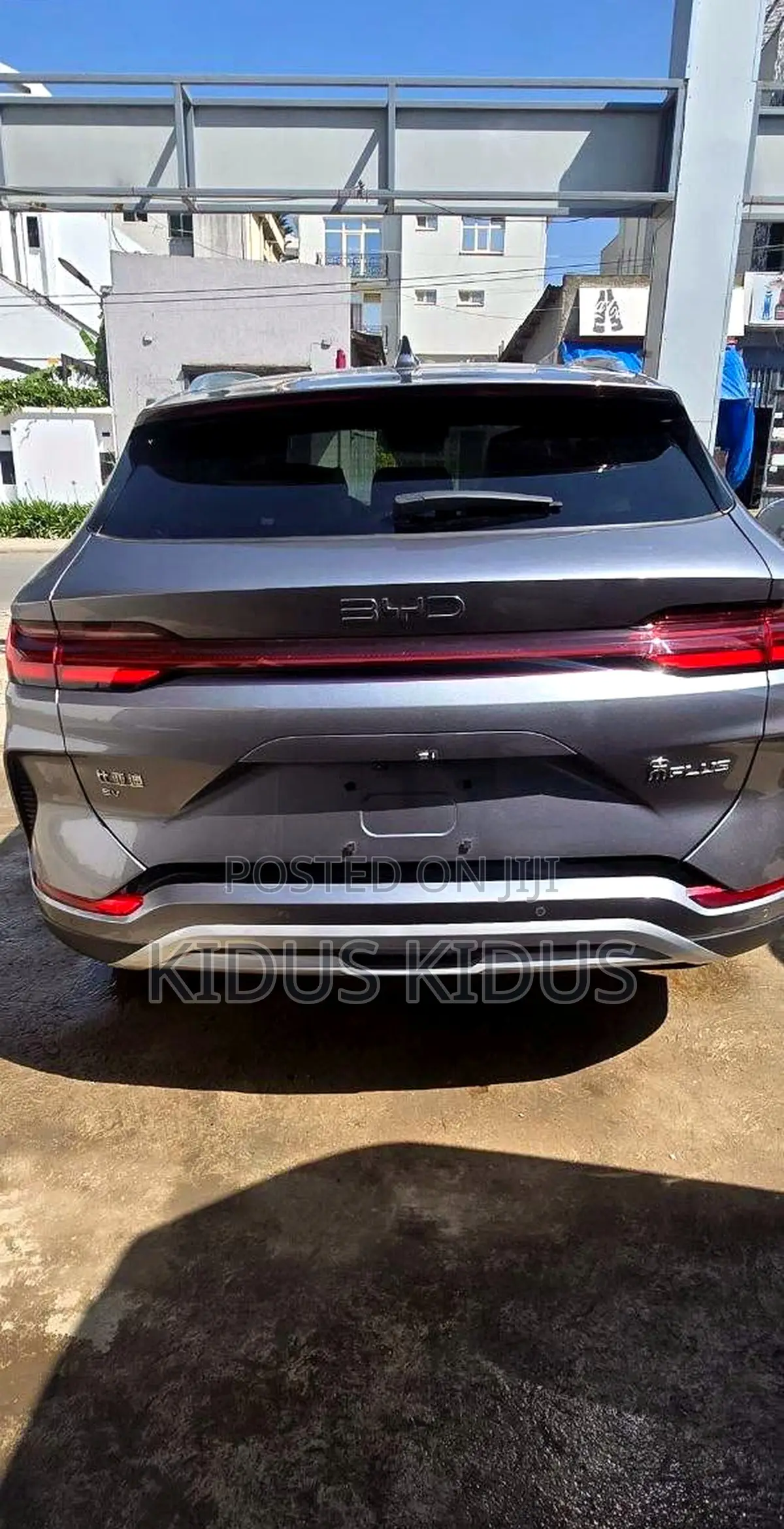New BYD Song Plus 2024 Gray