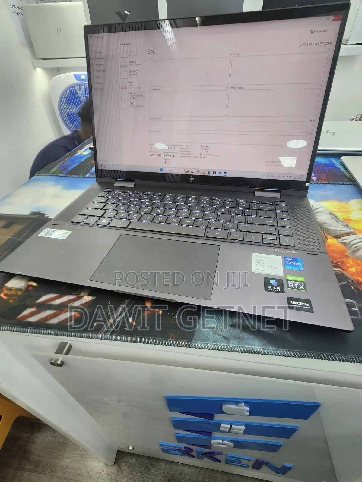 New Laptop HP Envy x360 16GB Intel Core i7 SSD 512GB