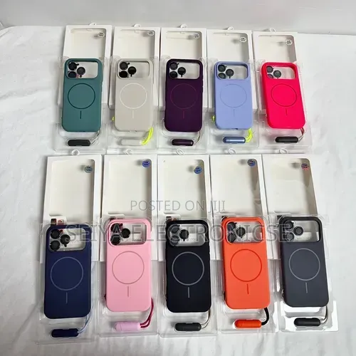 Trending MagSafe iPhone Cases With Strap (11 to 16 Pro Max) - Premium