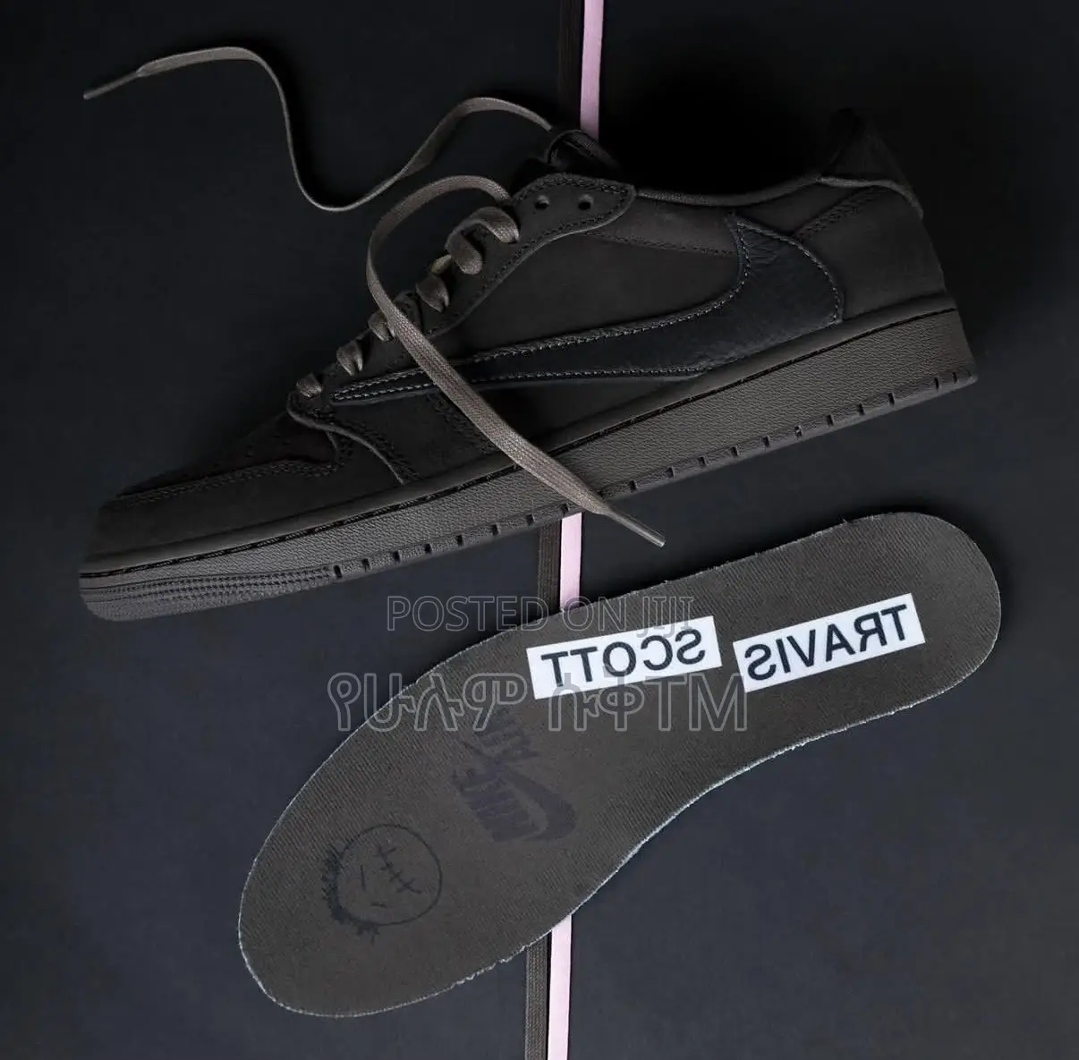 Nike Air Jordan 1 Low OG SP X Travis Scott “Velvet Brown” Men’s Shoes