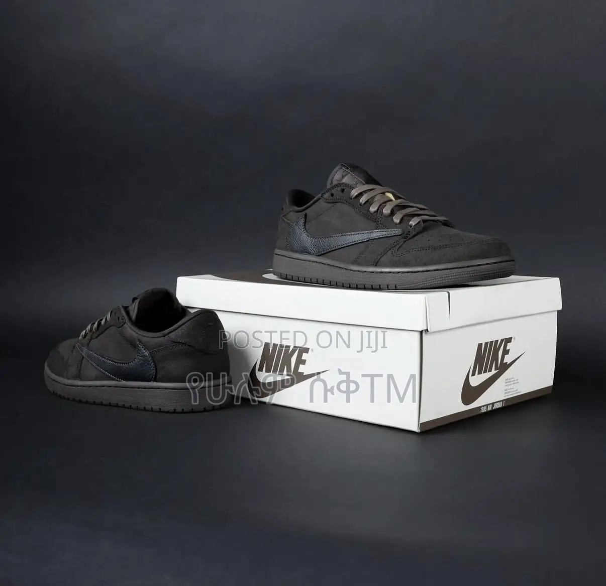 Nike Air Jordan 1 Low OG SP X Travis Scott “Velvet Brown” Men’s Shoes