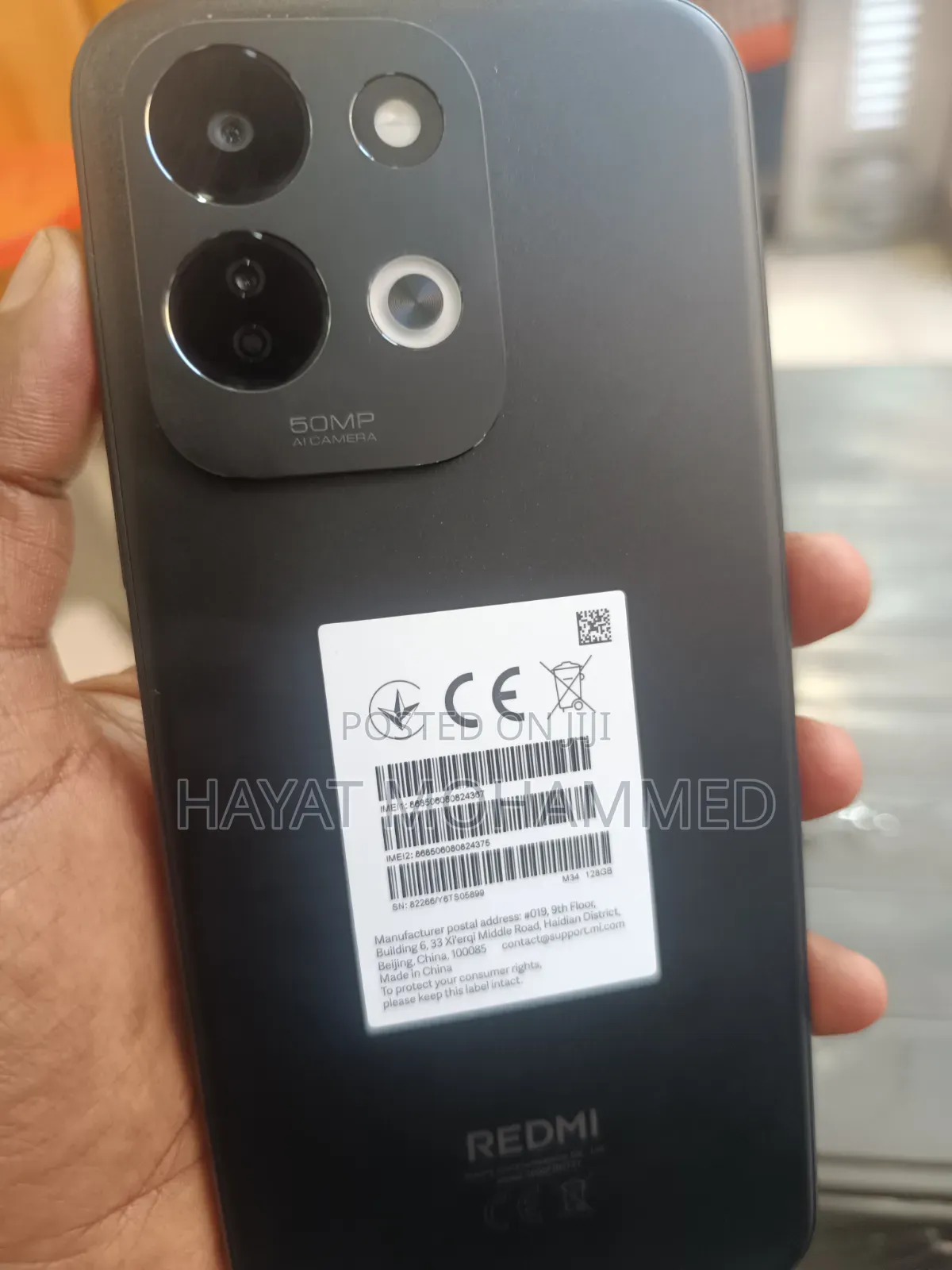 New Xiaomi Redmi 17 128 GB Black