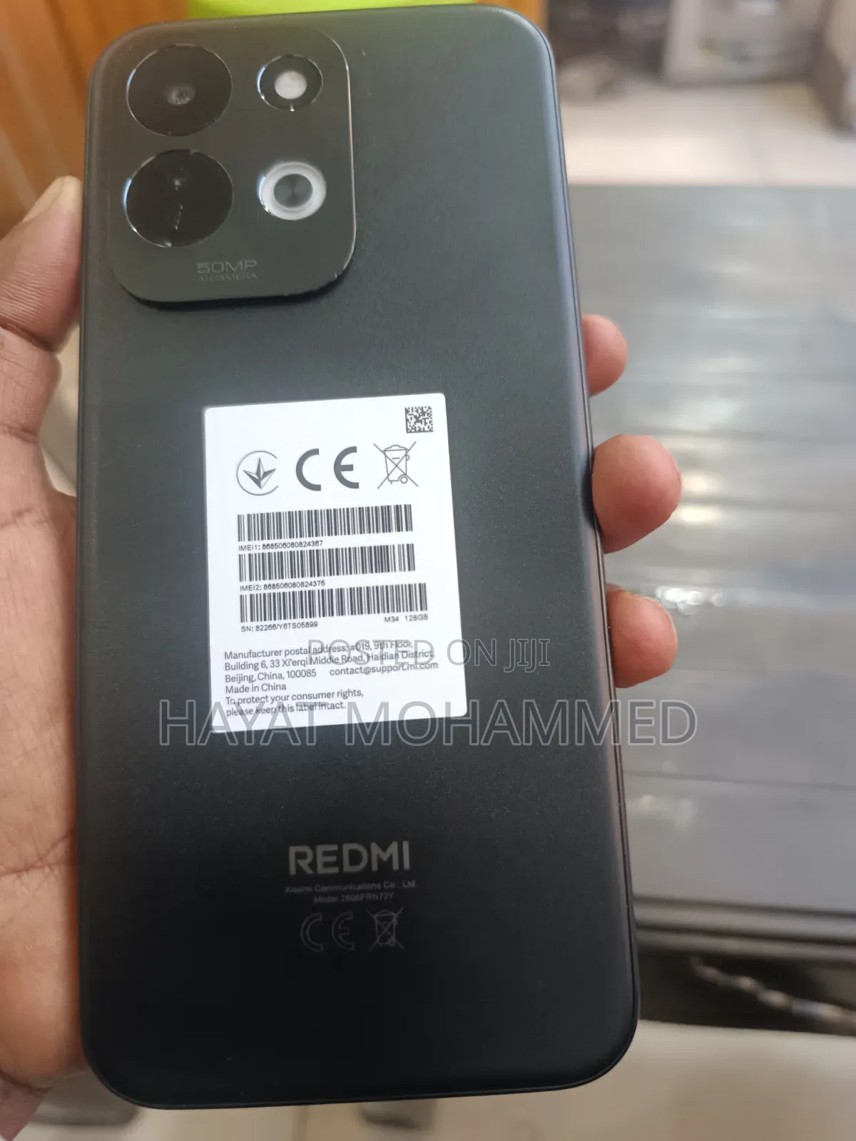 New Xiaomi Redmi 17 128 GB Black