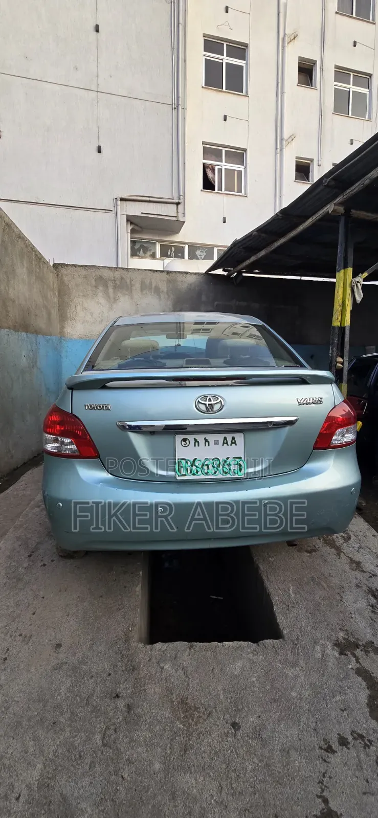 Toyota Yaris 1.0 VVT-i 2008 Green