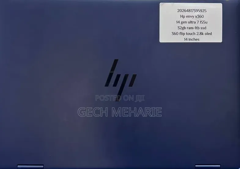 New Laptop HP Envy x360 32GB Intel Core Ultra 7 SSD 1T
