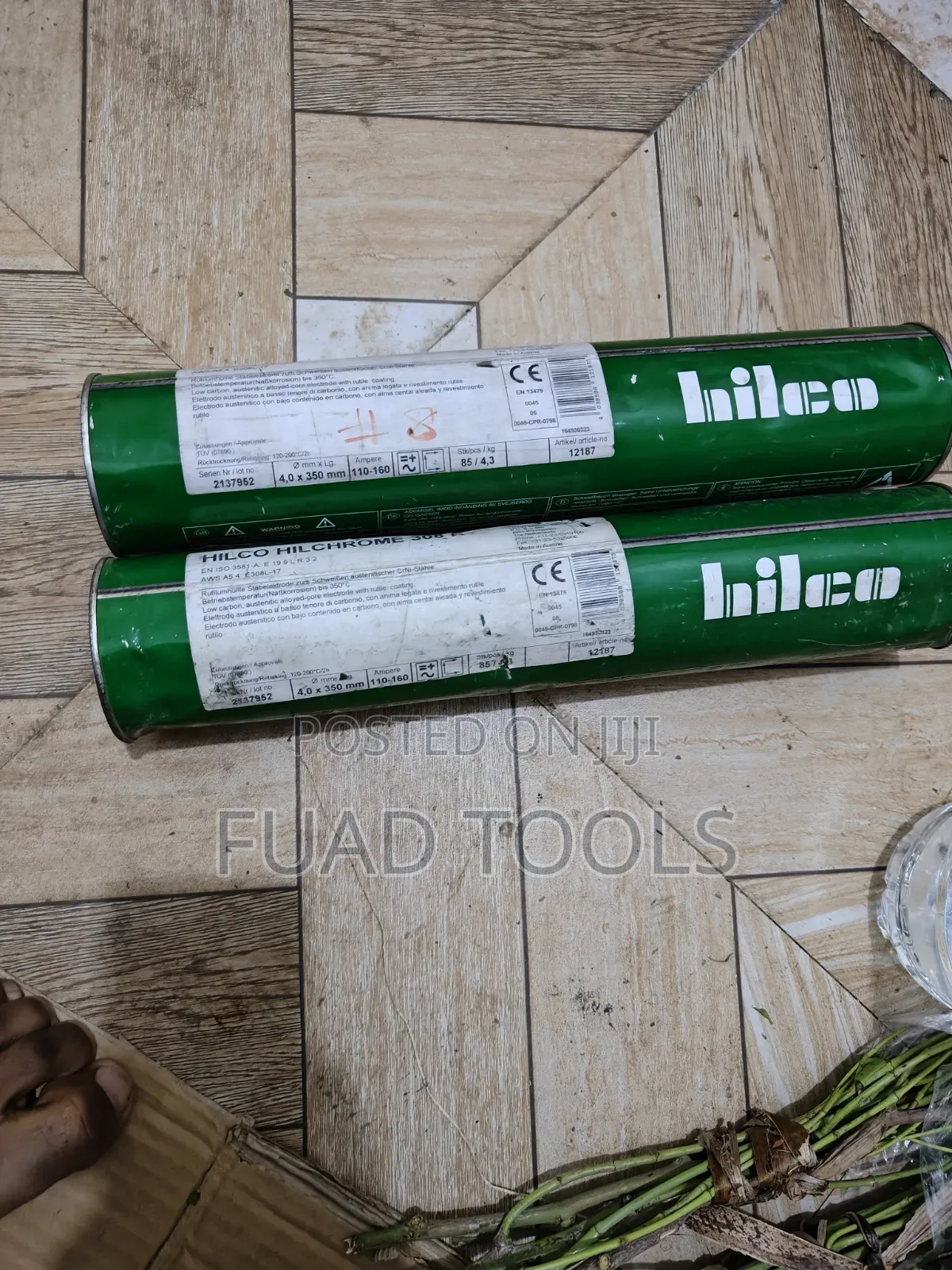 Hilco Hilcrohm Stainless Steel Electrodes 4mm ×350mm