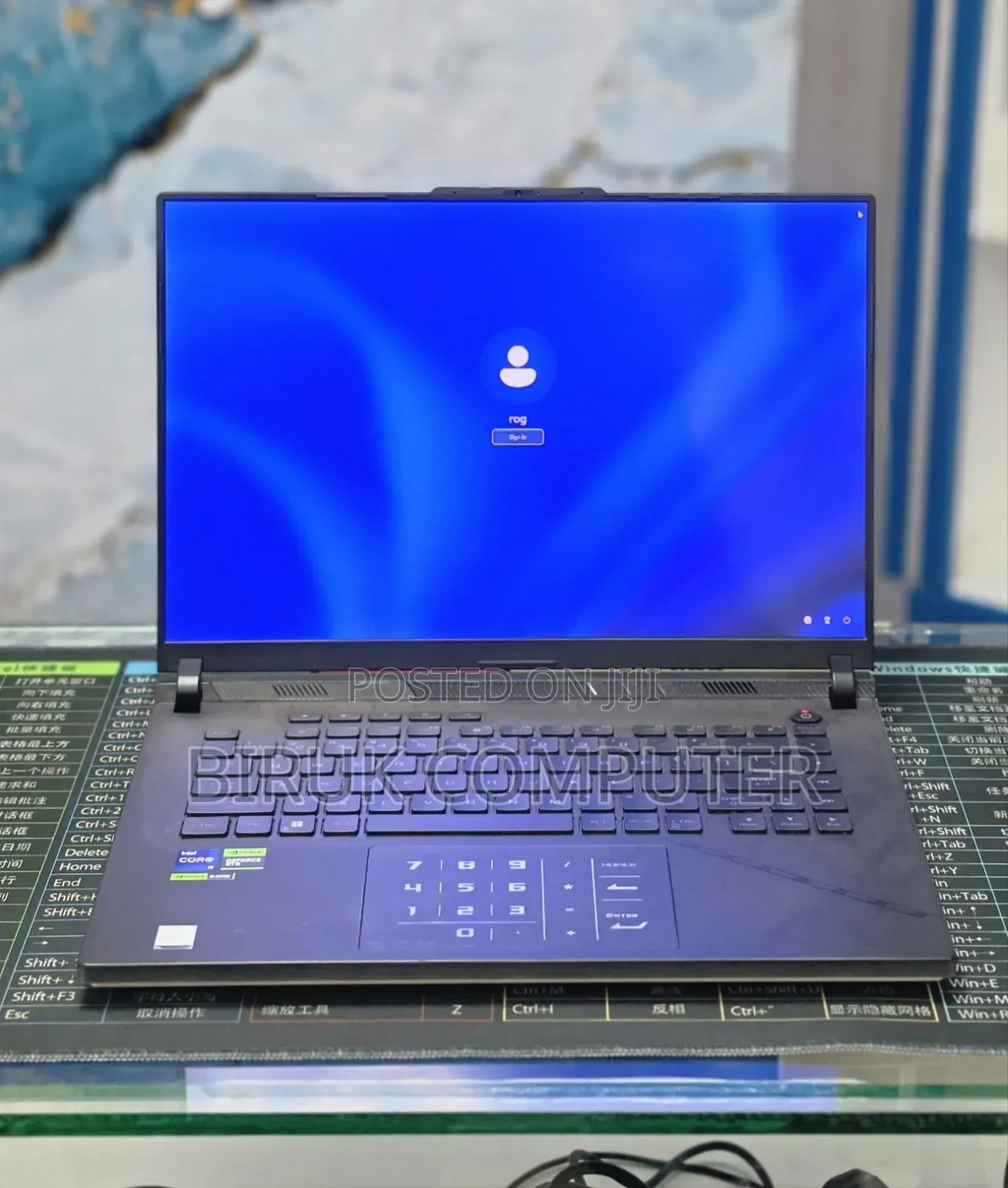 New Laptop Asus ROG Strix G16 G614 32GB Intel Core i9 SSD 1T