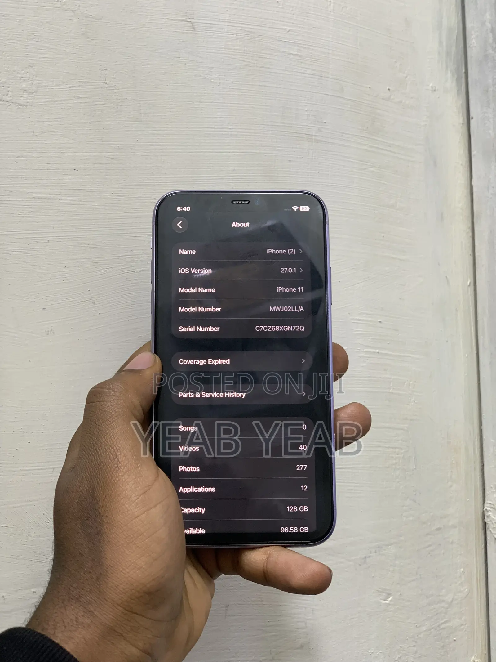 Apple iPhone 11 128 GB Purple