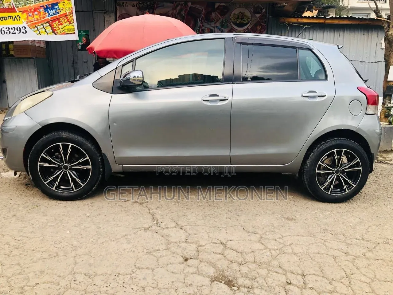 Toyota Yaris 2008 Gray